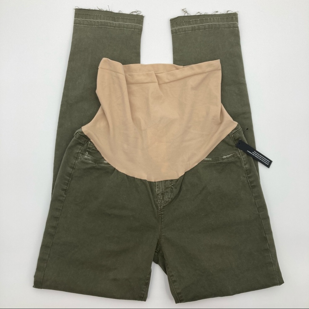 J Brand Skinny Leg Jungle Maternity Pants